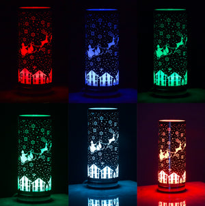 Colour changing LED aroma lamp